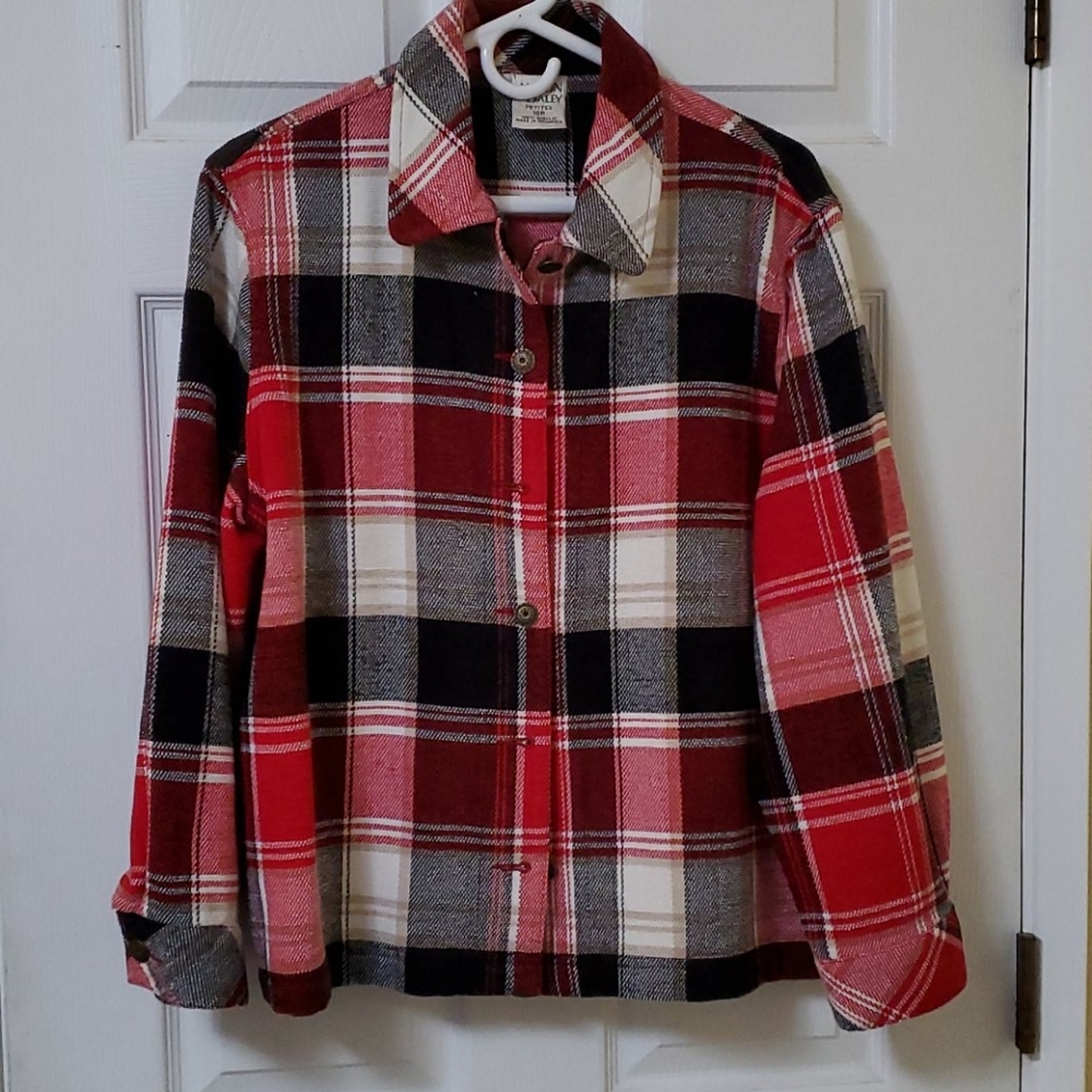 Allison Daley plaid shirt